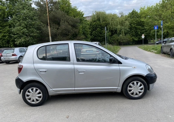 Toyota Yaris cena 3999 przebieg: 352967, rok produkcji 2000 z Poznań małe 352